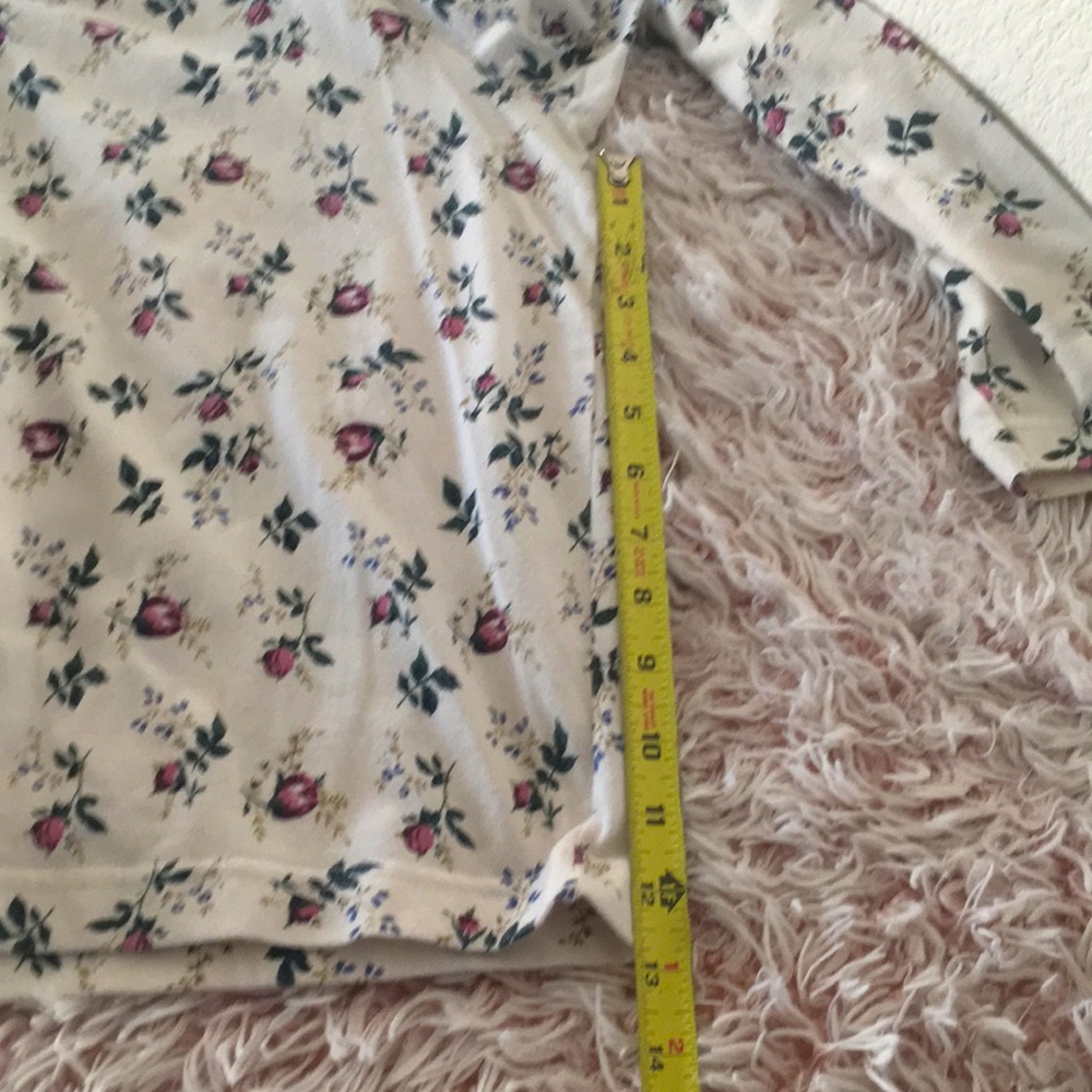 💐VTG floral cottage core button down shirt - Picture 10 of 10